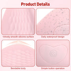 Nipple Vibrator, Nipple Toys with 10 Vibrating Modes, Remote Control Nipple Massage, Breast Vibrating Stimulator, Adult Sex Toys