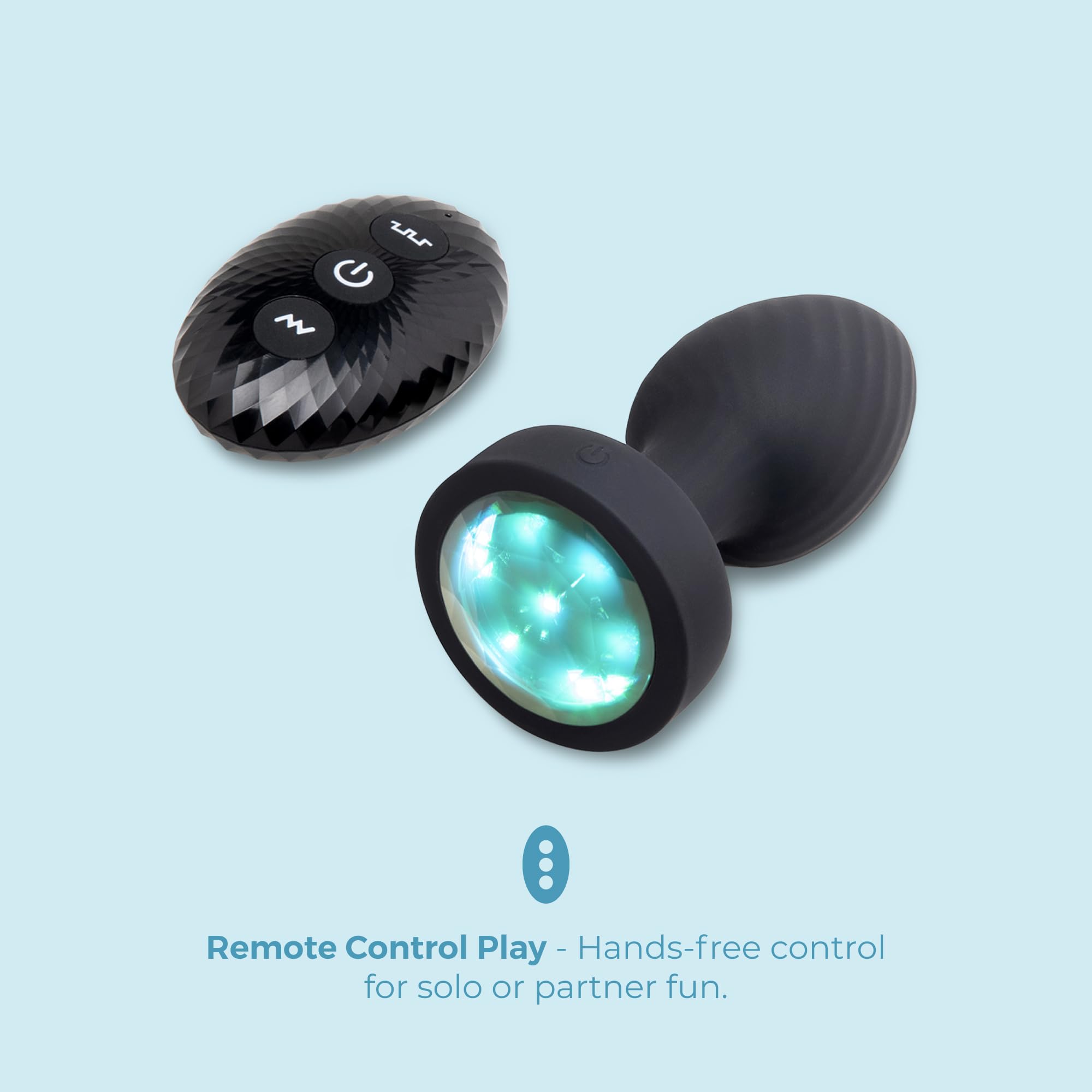 b-Vibe 3.5 in. Light-Up Butt Plug