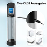 Male Electric Penis Vacuum Pump - Penis Enlargement Extend Pump with 6 Suction Modes, Penis Pump Bigger Longer Stronger Erection