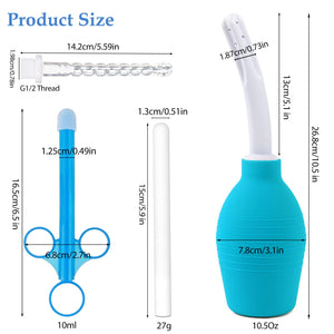 Sex Toy Cleaner Care Kits for Sex Doll Cleaning Male Masturbators, 7 Pcs Pocket Pussy Cleaner Adult Male Toy Reusable Drying Rod