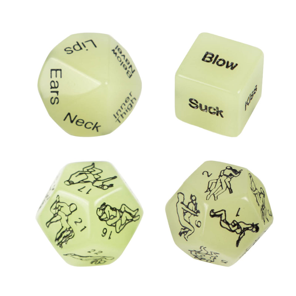Sex Dice for Adult Sex Games Toys, 4Pcs Sex Toys for Couples