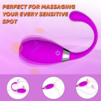 Remote Control Vibrator Bullet Wearable Egg Adult Toys, G Spot Vibrators Mini Panty Vibrator Rose Clitoral Stimulator for Vagina