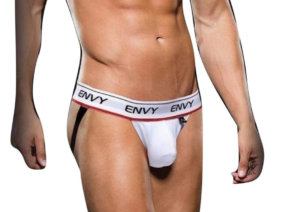 Envy Low-Rise Jock White S/M