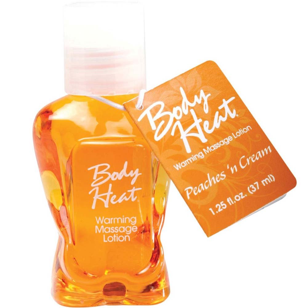 Body Heat 1.25 Oz Peaches N Cream