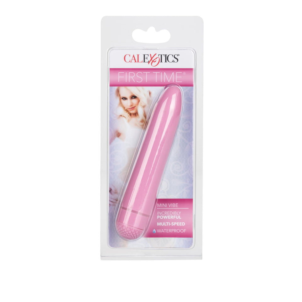 Calexotics First Time Mini Vibrator - Waterproof Sex Toys For Couples - Adult Women Vibe Massager - Pink