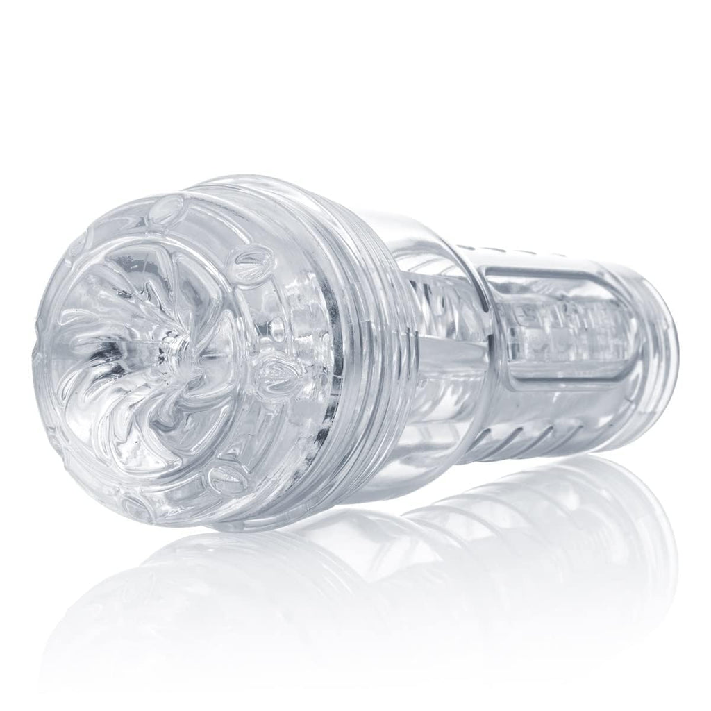 Clear Male Masturbator | Fleshlight Go Torque Ice | Transparent Sex Toy