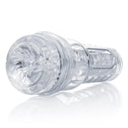 Clear Male Masturbator | Fleshlight Go Torque Ice | Transparent Sex Toy