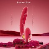 G Spot Vibrator Sex Toys - Rabbit Vibrators Adult Sex Toy for Women, Clitoral Stimulator Dildo with 10 Vibration & 7 Flapping Mo
