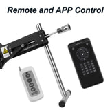 Thrusting Sex Machine, APP/Remote Control Automatic Dildo Love Machine for Women and Men, Adjustable Adult Sex Toys with Attachm