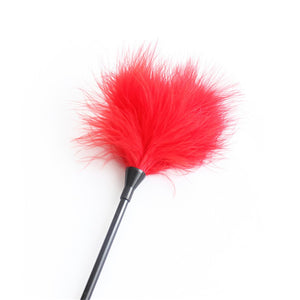 Sexy Toys Fluffy Feather Teasing Toys Role Play Tickling Sex Adult Toy Feather with Long Rod Props Feather Flirting Training Toy