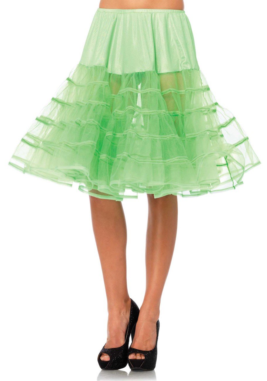 Knee Length Petticoat Skirt