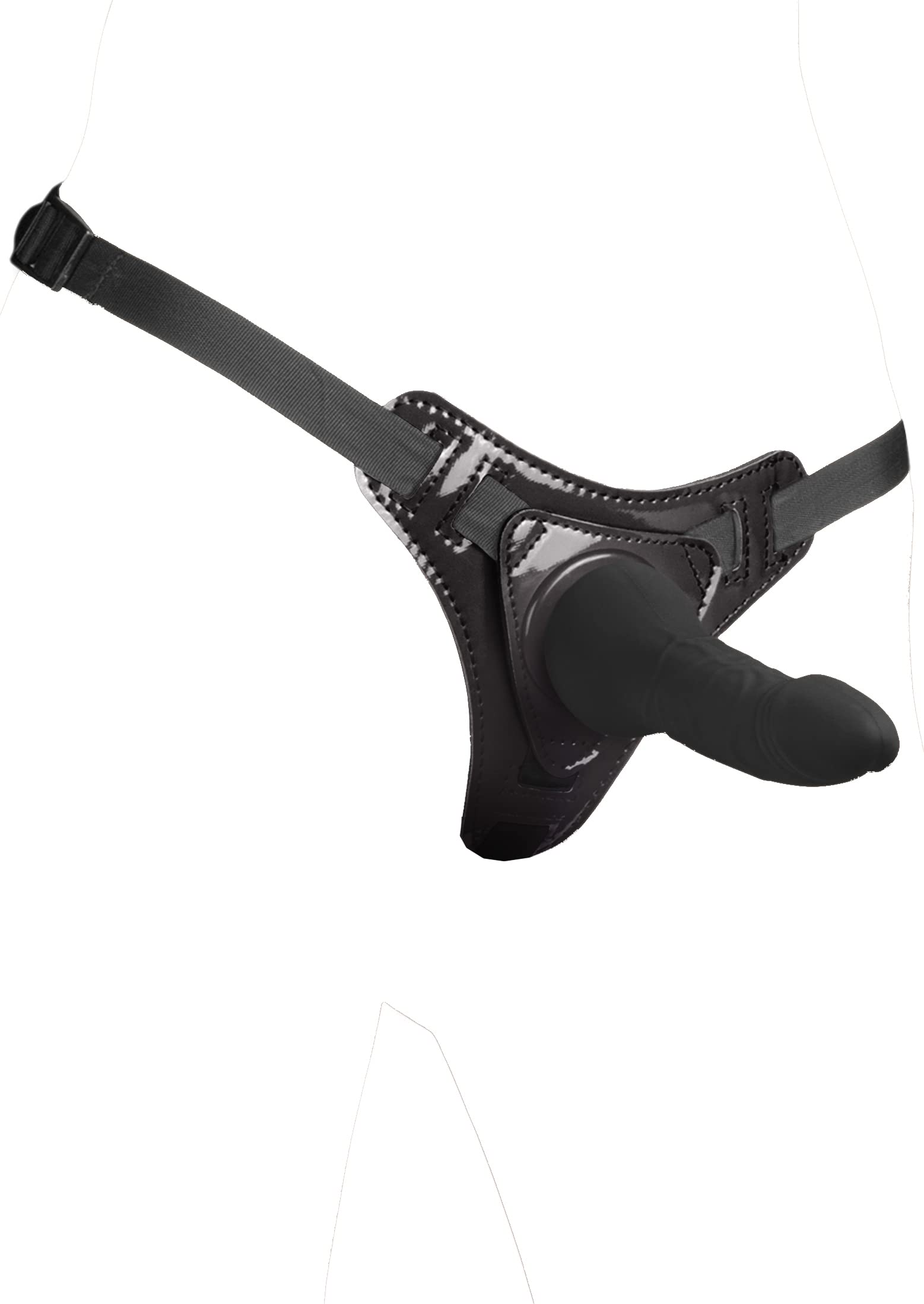 Ouch! Pleasure Strap-On, Black