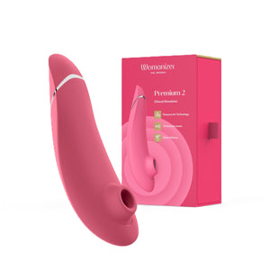 Womanizer Premium 2 Clitoris Vibrator for Women | Clit Sucker Adult Toys | Vibrating Adult Sex Toy | Clit Stimulator for Woman w