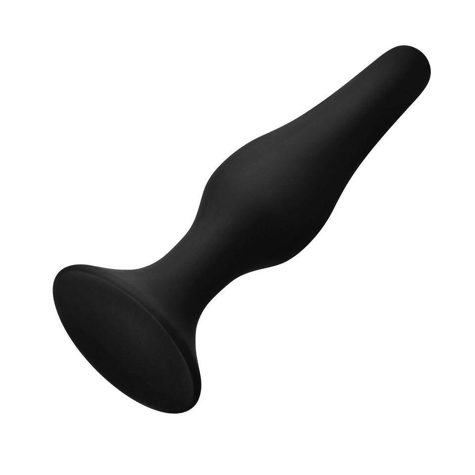 Forto F-11 Medical Grade Silicone Butt Plug with Strong Suction Cup Anal Sex Toy - for More Comfortable Intercourse Anal Toy Pro