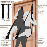 Door Sex Swing Sex Toys with Seat Supports up to 300lbs, BDSM Adjustable Sex Straps for Adult Sex Toys, Adults Bondage Sex Restr