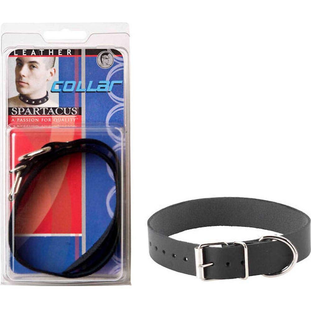 Spartacus Plain Collar With Buckle And D Ring