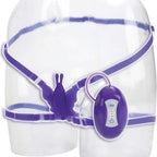 California Exotic Novelties 8 Function Silicone Love Rider Butterfly Bliss, Purple, 0.29 Pound