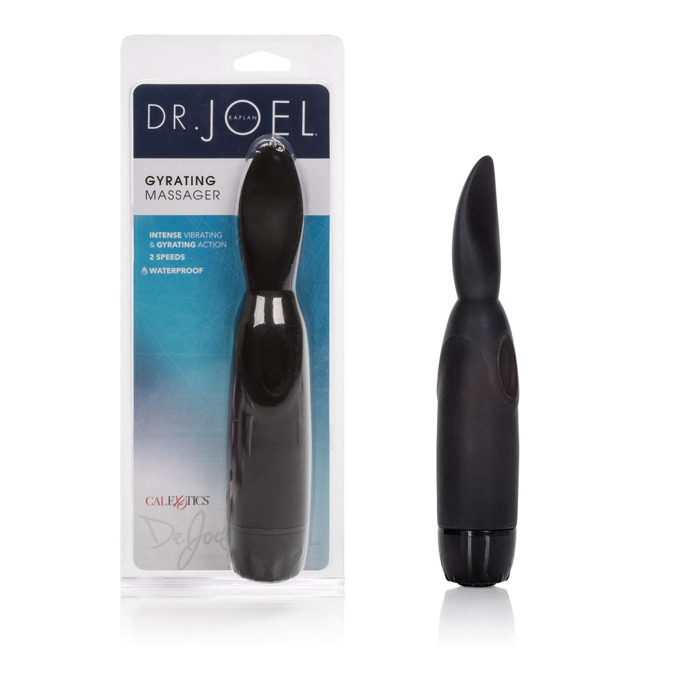 Calexotics Dr. Joel Kaplan Gyrating Flickering Tongue - Waterproof Vibrating Sex Toys For Couples - Wireless Adult Pleasure Toys For Women - Black
