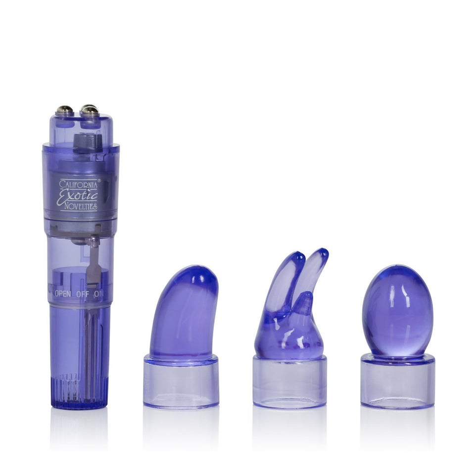 Calexotics Shanes World Passion Massager Kit - Waterproof Bullet Vibrator - Adult Toys For Couples - Pocket Vibrator With Interc