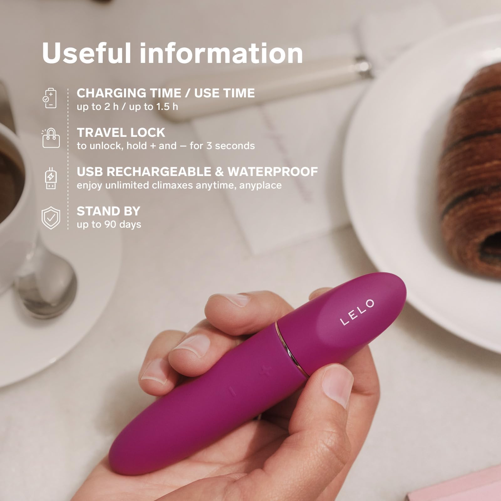 Lelo Mia 3 Personal Vibrator Black