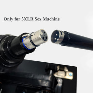 TenFruit Sex Machine Attachment 9.84 '' Extension Rod 3XLR Adapter to 9.84 '' Extension Tube for Automatic Sex Machines Device