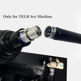 TenFruit Sex Machine Attachment 9.84 '' Extension Rod 3XLR Adapter to 9.84 '' Extension Tube for Automatic Sex Machines Device
