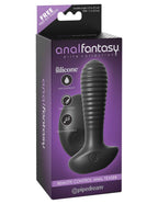 Pipedream Products Anal Fantasy Elite Collection Remote Control Anal Teaser, Black, 5.8 Lb