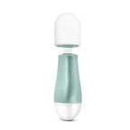 Blush Noje W2 - Usb Rechargeable Micro Wand Waterproof Massager 10 Function Clit Vibrator For Women - Sage Green