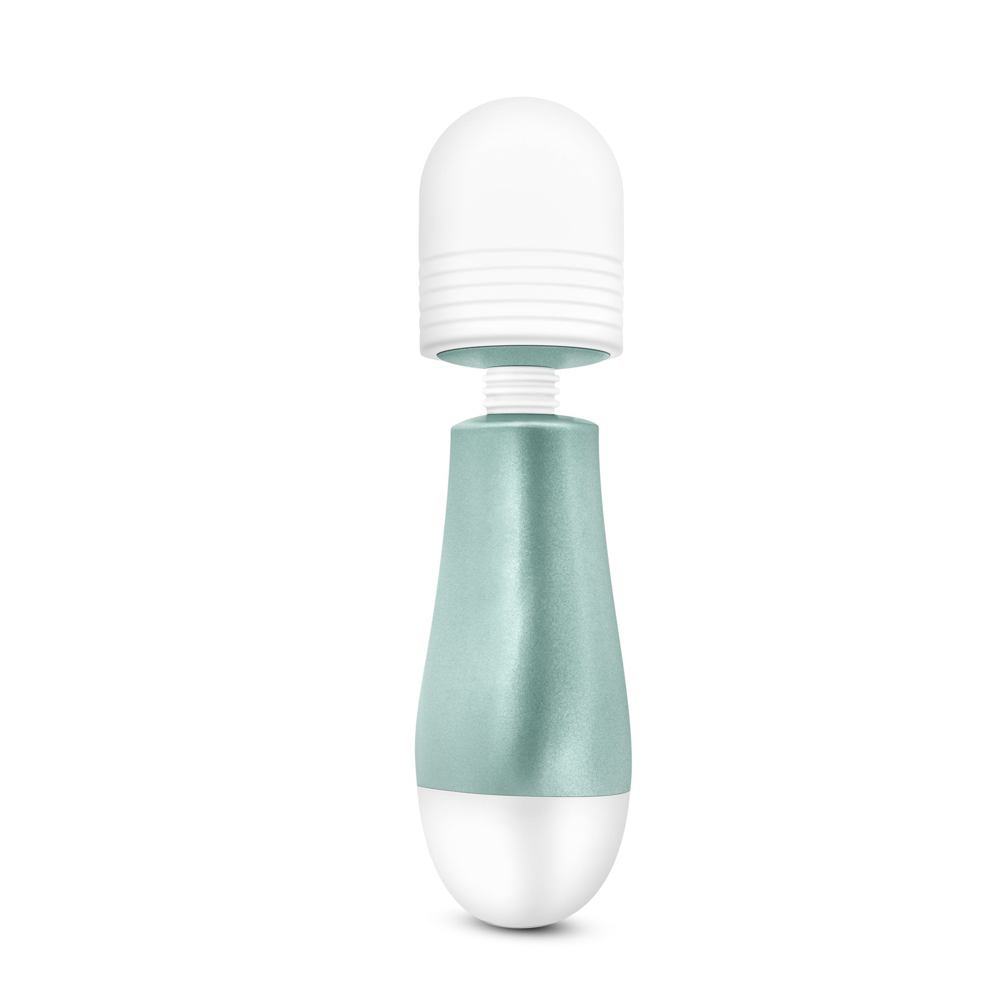 Blush Noje W2 - Usb Rechargeable Micro Wand Waterproof Massager 10 Function Clit Vibrator For Women - Sage Green