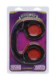 Japanese Style Bondage Cotton Cuffs Blk
