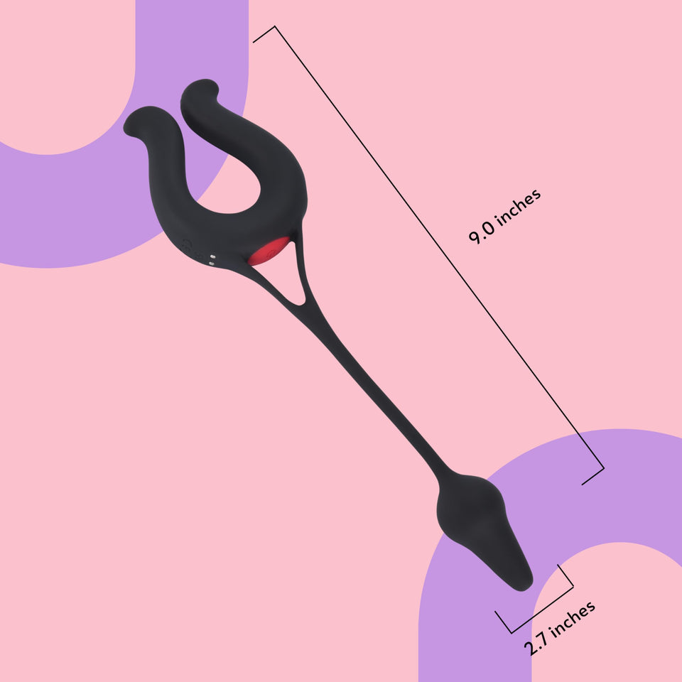 Sweet Vibrations Sex Toys Penis Ring Black - Men Adult Toys - Penis Ring Enhanced Pleasure - Men Sex Toys - Penis Vibrator and S