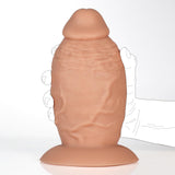 3.8 ' ' Diameter Huge Thick Anal Dildo, 7.5 Inch Huge Silicone Girth Dildo Butt Plugs with Strong Suction Cup & No Balls for Dee