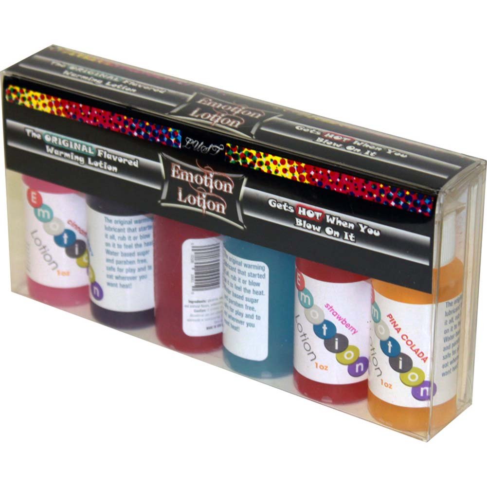 Product Promotions Emotion Lotion, Variety Pack, 1-Ounce Bottles (Pack Of 6)