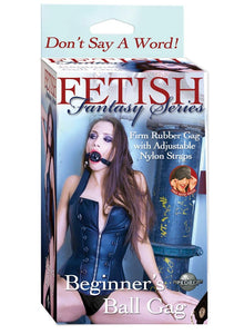 Fetish Fantasy Beginner Ball Gag Black