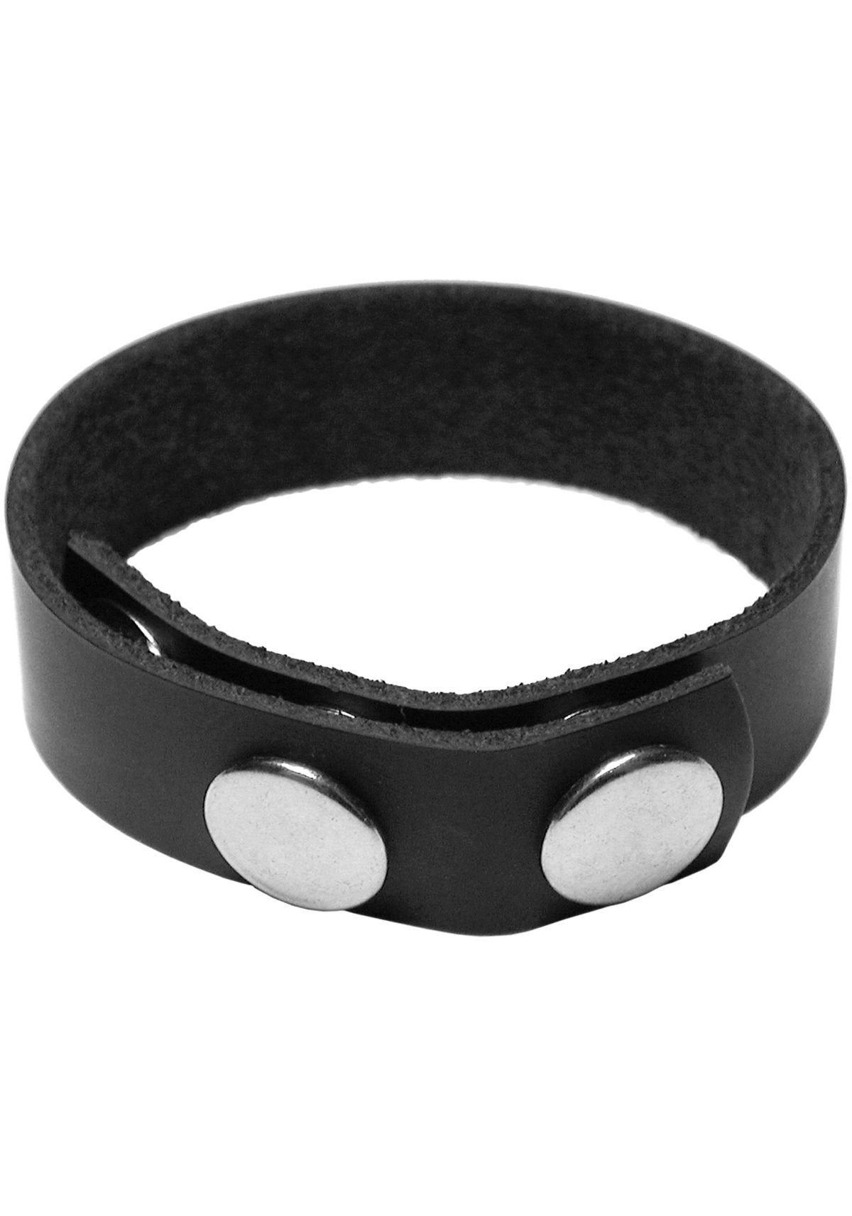 Kinklab Kinklab Leather 3 Snap Cock Ring