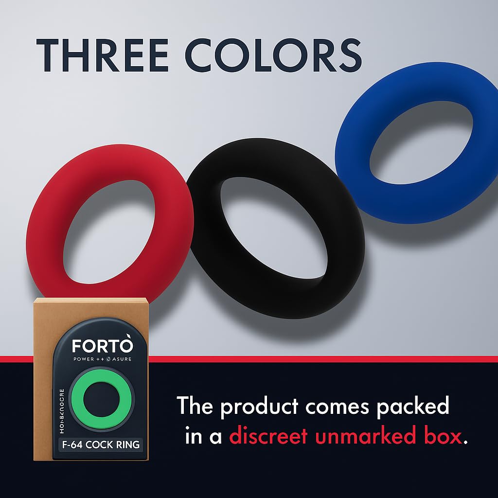 Forto F-64:  50mm Sili Ring Wide Lg Bl