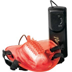 Nasstoys Teddi'S Red Soft Jelly Vibrating Clitoral Wings Of Ecstasy Butterfly