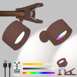 Adetu Led Wall Mounted Lights With Remote, Rechargeable Wall Sconces Lamp, 3 Color Temperatures & Dimmable, Touch Control, Magne