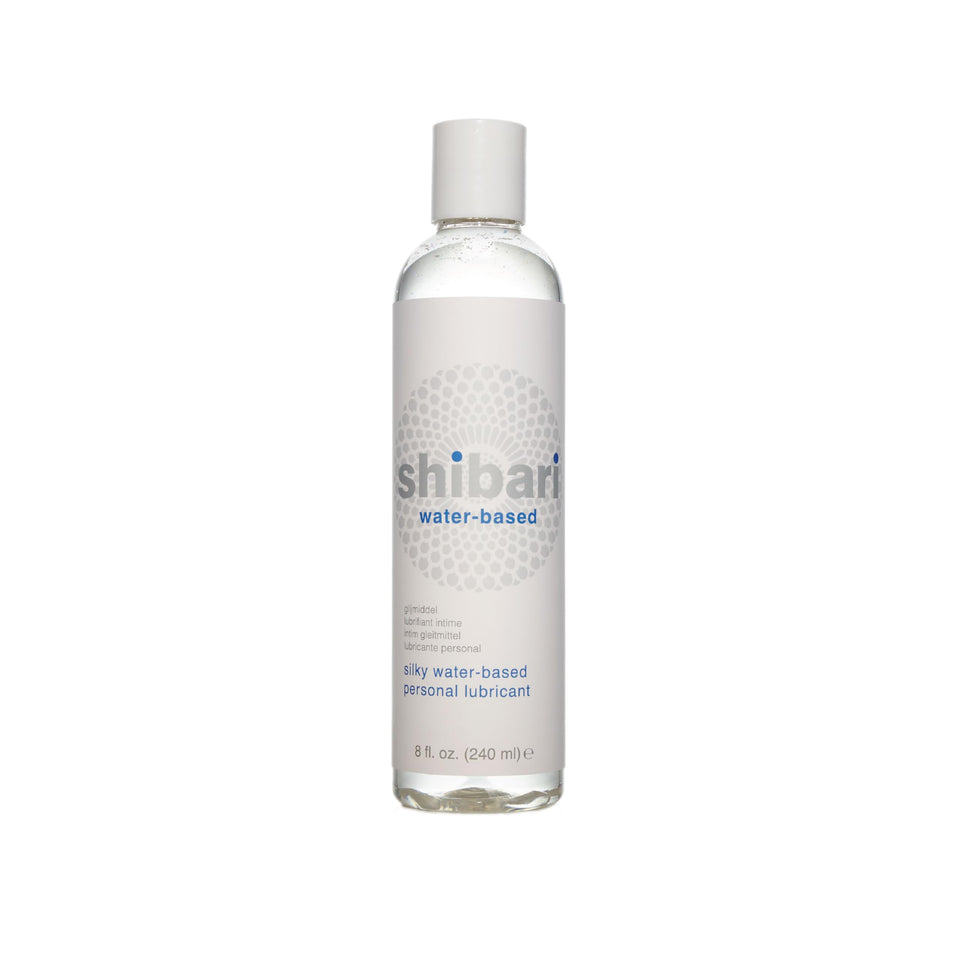 Shibari Premium Personal Lubricant, Water-Based Lube For Women, Men, And Couples, Lube Suitable For Vaginal, Solo Or Anal Play, Compatible With Natural Rubber Latex, Polyurethane, And Polyisoprene Condoms, Flavorless And Unscented, 8 Fl Oz