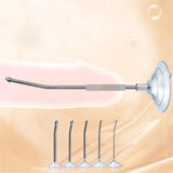 Catheter Plug Smooth Urethra Expansion Suction Cup Urethral Plug Metal Urethral Dilator SM Adult Sex Toys(L)