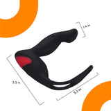 Sweet Vibrations Remote Control Vibrator Prostate Thrusting Sex Toy for Women - Powerful Thrusting Motor - Realistic Waterproof