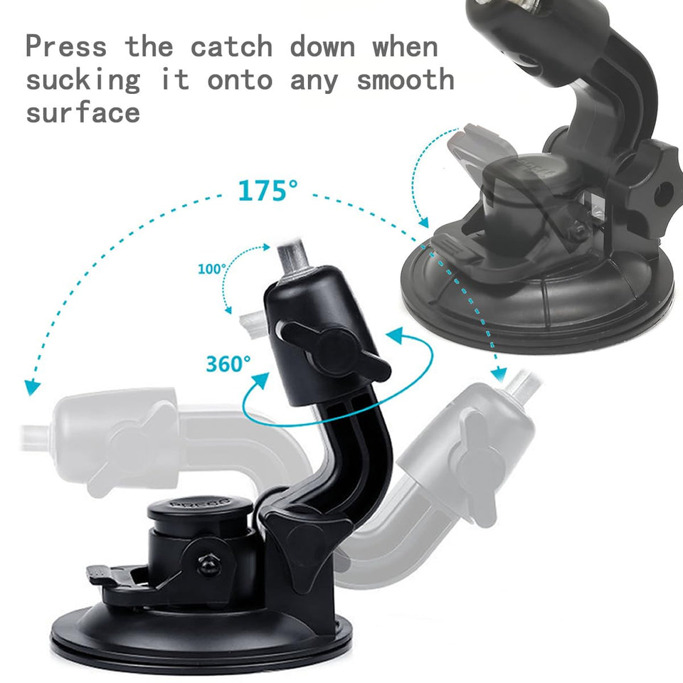 Upgrade Dildo Suction Holder 175?Adjustable Dildo Suction Mount to Suction Cup for S/M Size Dildo Adult Toy Support Men & Women