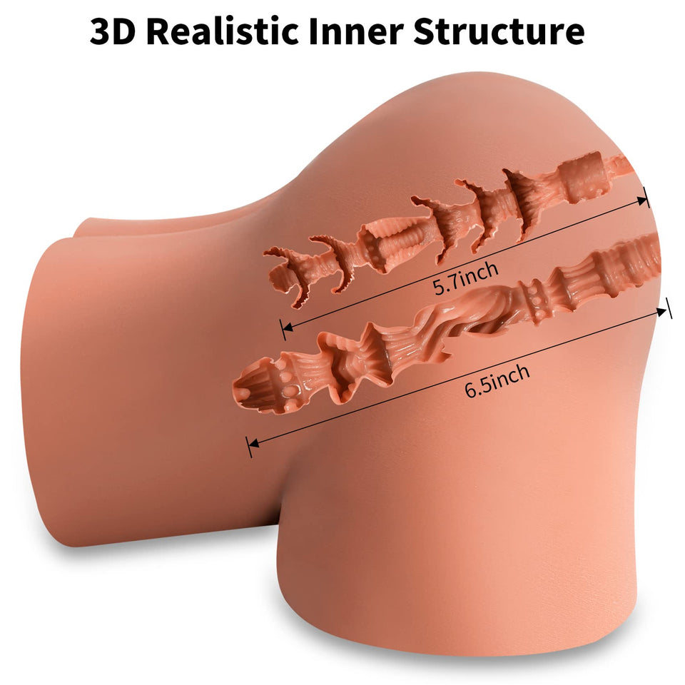Lifelike Sex Doll Torso Male Masturbator Stroker Pocket Pussy Ass Realistic Butt Men? Sex Toy with Vagina Anal Sex, Sex Dolls Ad