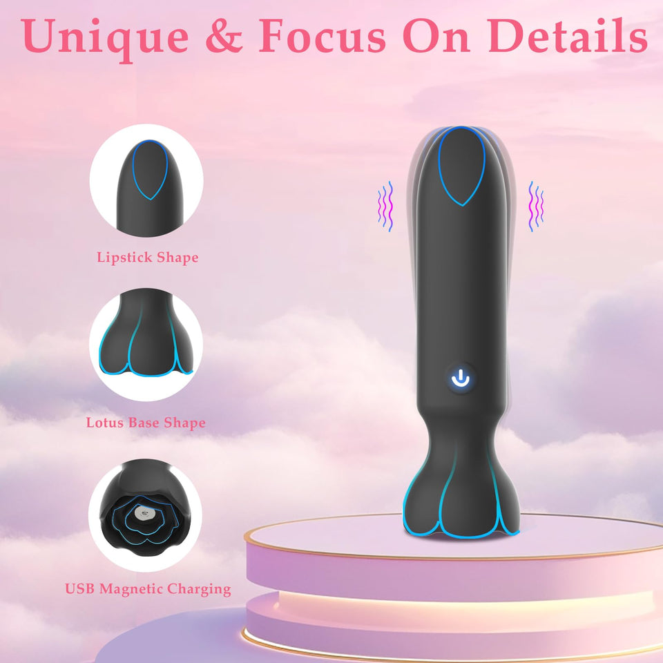 Mini Bullet Vibrator Adult Toys - Vibrators App Controlled Female Sex Toys with 9 Vibration Modes, Lipstick G Spot Dildo Clitora