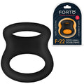 Forto F-22:D Ring Liqu Sili 49/55mm Bk