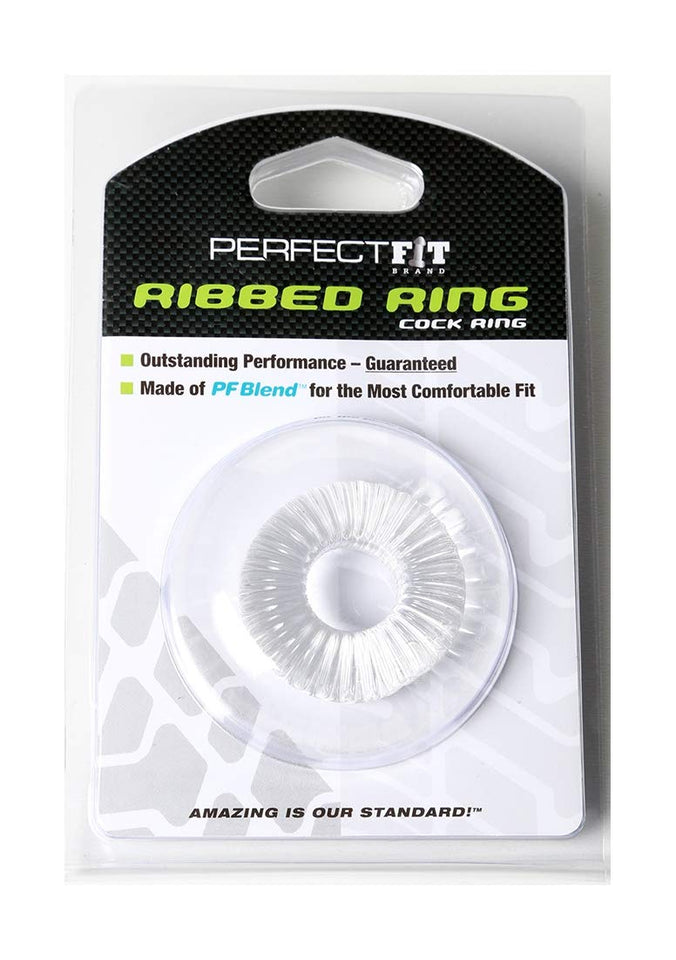 Pf Ribbed Ring Clear