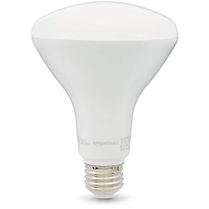 Amazon Basics Br30 Led Light Bulb, 65 Watt Equivalent, Energy Efficient 11W, E26 Standard Base, Soft White 2700K, Dimmable, 10,0