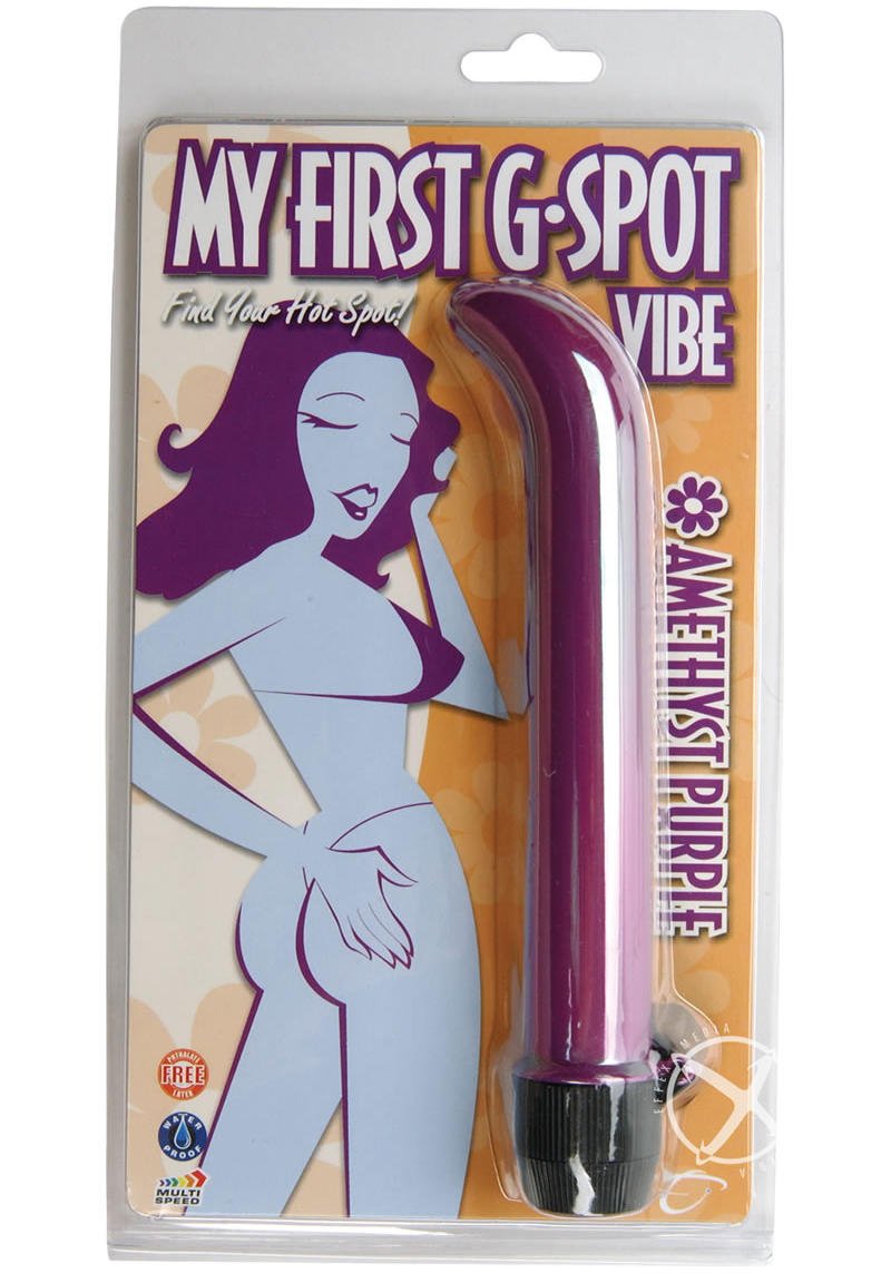 My First G-Spot 7.5-Inch Vibe, Amethyst Purple