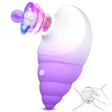 Sucking Vibrator Women Sex Toys - Bszone Conch Adult Sex Toys Clitoral Nipple Suction Vibrators with 10 Sucking Modes, Wide Open