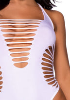 Seamless Shredded Racer Back T